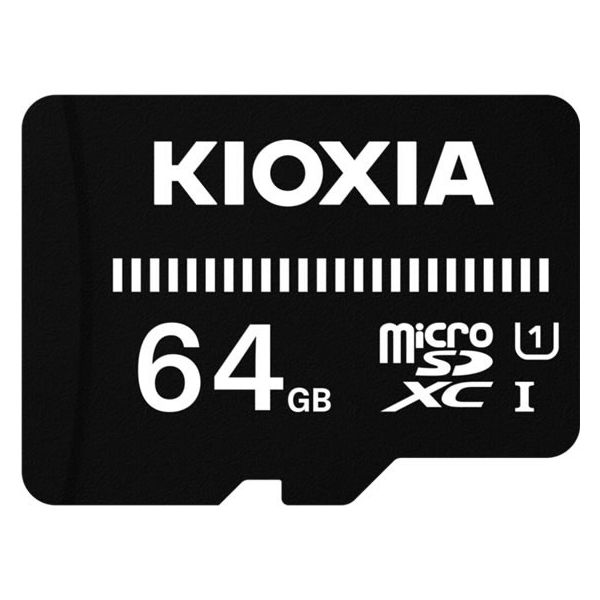 キオクシア microSDXC メモリーカード KCA-MC064GS 1枚