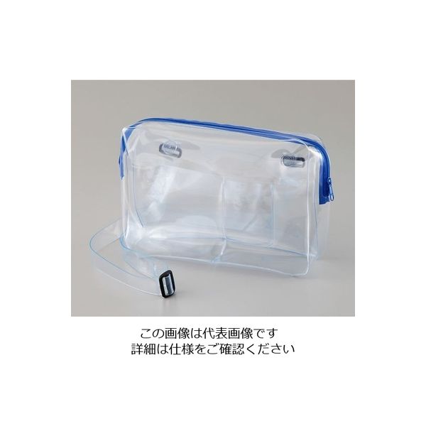 アズワン 透明ショルダーバッグ（帯電防止・無縫製） SD-SB 1個 4-3064-01
