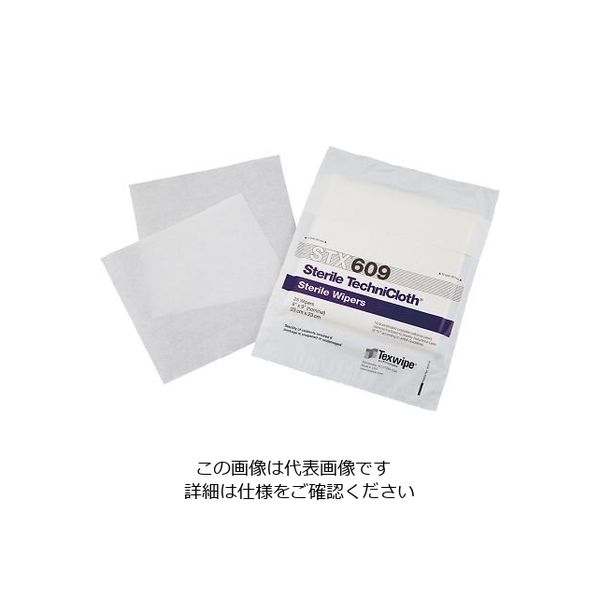 アズワン 滅菌ドライワイパー TechniCloth(R) 100枚入 STX609 1袋(100枚) 4-1887-01（直送品）