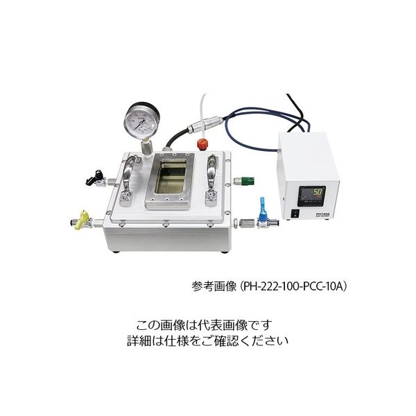 MSAファクトリー 真空チャンバーホットプレート（温度コントローラー付） PH-222-50-PCC-10A 1個 4-1353-01（直送品）