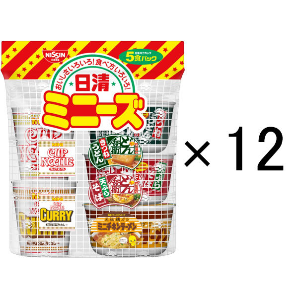 日清食品 日清ミニーズ（西日本版）12個