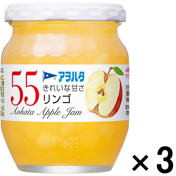 アヲハタ 55 リンゴ250g 3個