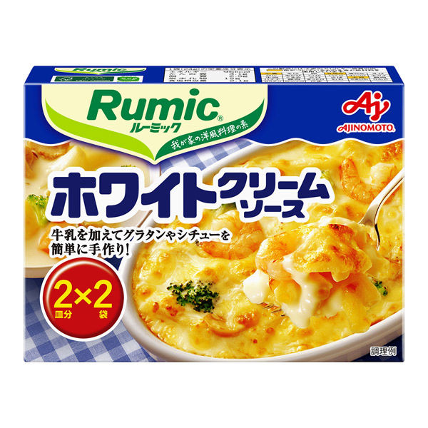 味の素 Rumic ホワイトクリームソース 1セット（3個入）