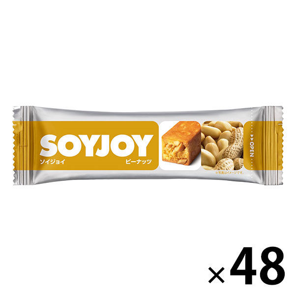 大塚製薬　SOYJOY（ソイジョイ） ピーナッツ　1セット（48本）　栄養補助食品
