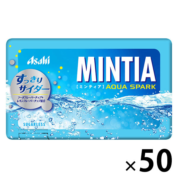MINTIA（ミンティア） アクアスパーク 50個 アサヒグループ食品