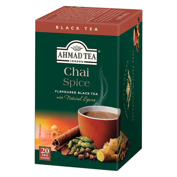 AHMAD TEA（アーマッドティー）チャイスパイス ティーバッグ 1箱（20バッグ入）