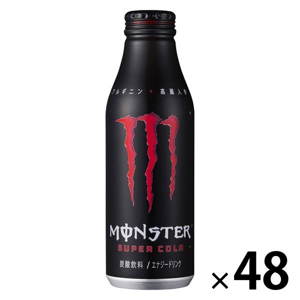 アサヒ飲料 モンスター スーパーコーラ ボトル缶 500ml 1セット（48缶）