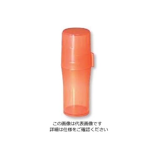 新潟精機 ピンゲージ用プラスチックケース (M) セラミック用(オレンジ) 210002_orange 1セット(10個)（直送品）
