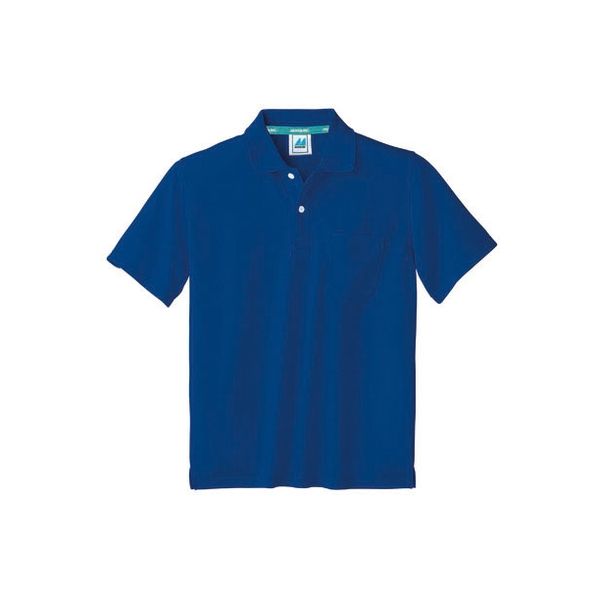 住商モンブラン ポロシャツ　兼用　半袖 ロイヤルブルー M 32-5064 1枚（直送品）