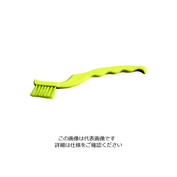 バーテック バーキュートプラス 歯ブラシ型ブラシ 黄 BCPーHBY 69302604 1本(1個) 208-2733（直送品）