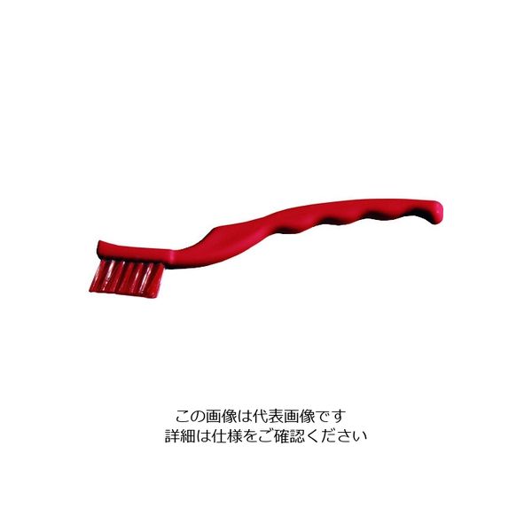 バーテック バーキュートプラス 歯ブラシ型ブラシ 赤 BCPーHBR 69302603 1本(1個) 208-2731（直送品）