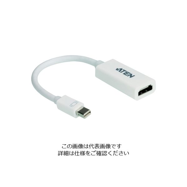 ATEN ビデオ変換器 Mini DisplayPort to HDMIタイプ VC980 1台 115-3022（直送品）