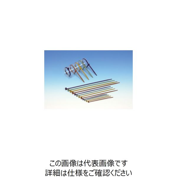 ヘラマンタイトン インシュロックタイ メタルコンテントタイ (100本入) からし 幅4.8mm MCTS300-MST 1袋(100本)（直送品）