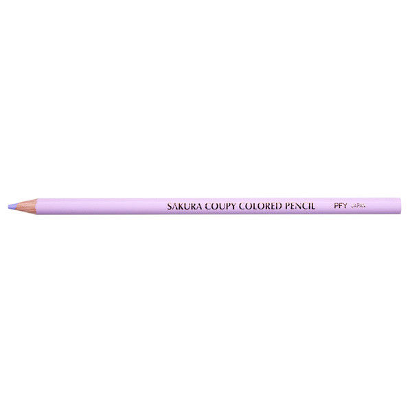 サクラクレパス クーピー色鉛筆 うす紫 PFYバラ#124 10個（直送品）