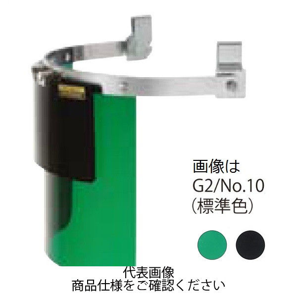 理研化学 ヘルメット装着用ダブル防災面 円筒型 差込金具 G1/No.11 370W-G1/#11 1セット（2個）（直送品）