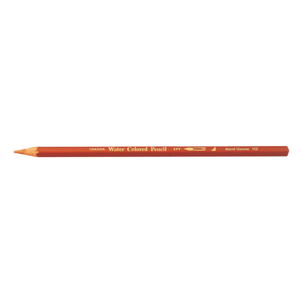 サクラクレパス 水彩色鉛筆バーントシェンナ JEPY#112 10個（直送品）