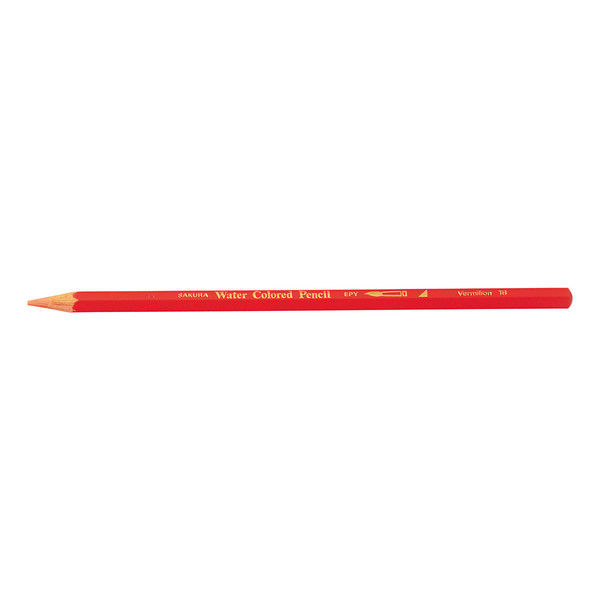 サクラクレパス 水彩色鉛筆バーミリオン JEPY#18 10個（直送品）