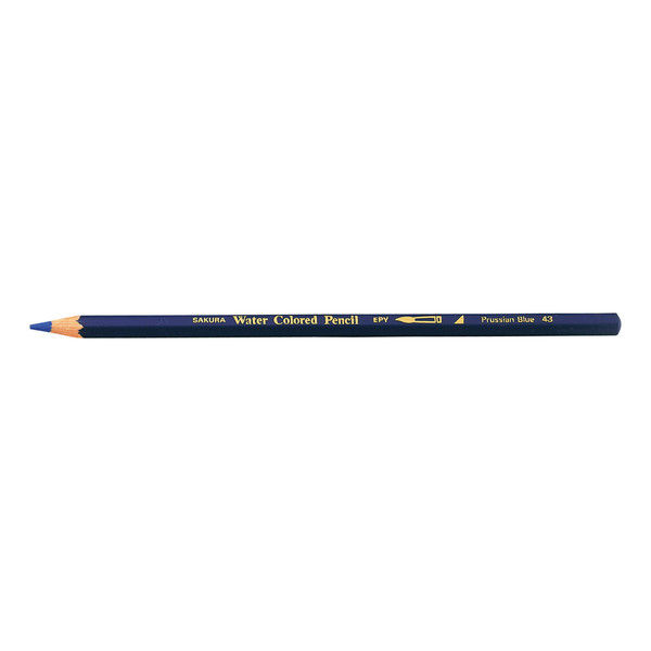 サクラクレパス 水彩色鉛筆プルシャンブルー JEPY#43 10個（直送品）