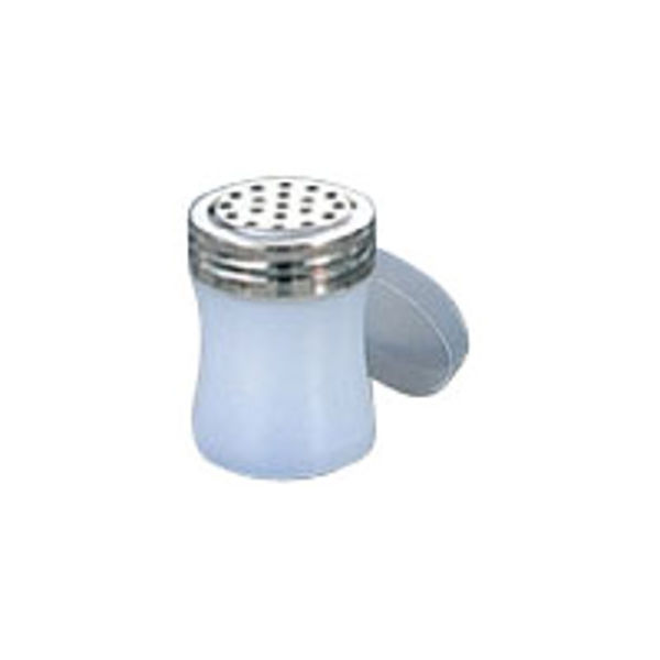 ポリエチレン鼓型調味缶 小 ふりかけ缶（ポリ蓋付）φ57×H80 7875400 猪熊製作所（取寄品）