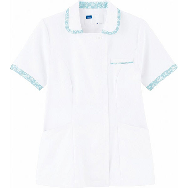 自重堂 WHIseL（ホワイセル） チュニック WH12101 ホワイトブルー S 医療白衣 1枚（取寄品）