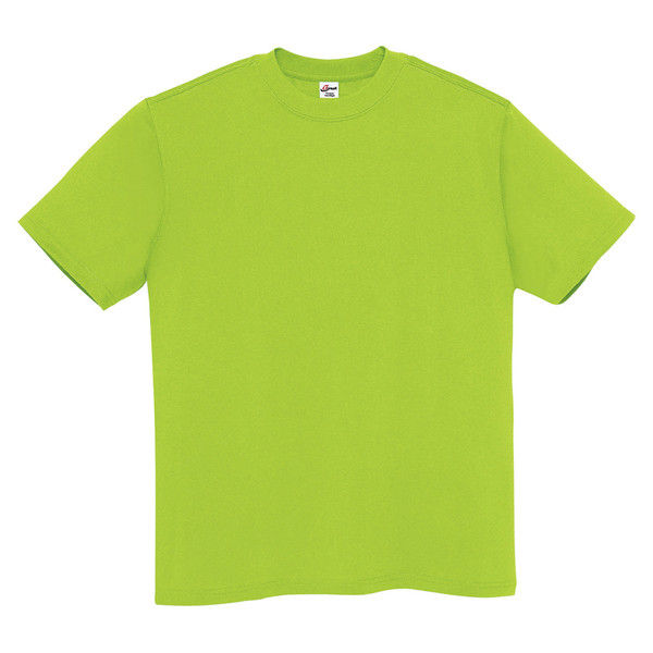 アイトス Tシャツ（男女兼用） MT180 ライム M 1袋（10枚組）（直送品）