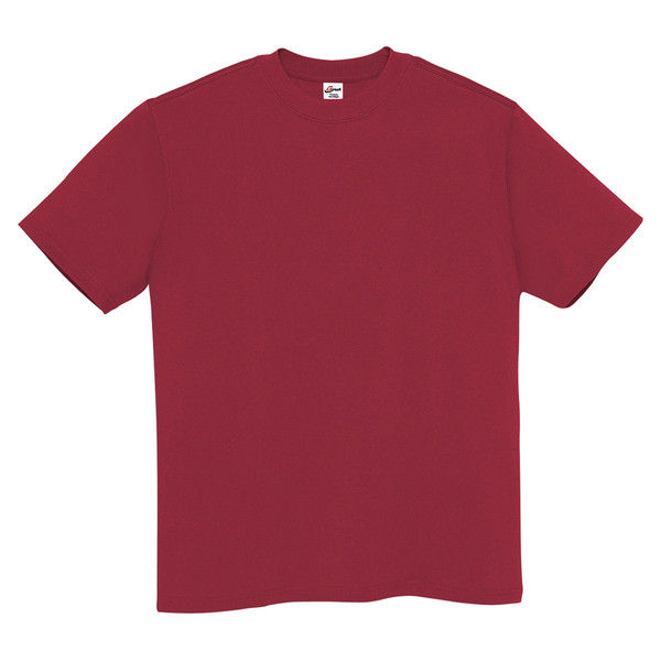 アイトス Tシャツ（男女兼用） MT180 バーガンディー S 1袋（10枚組）（直送品）