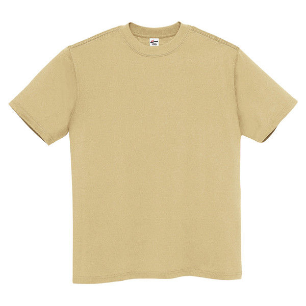 アイトス Tシャツ（男女兼用） MT180 キャメル 3L 1袋（10枚組）（直送品）