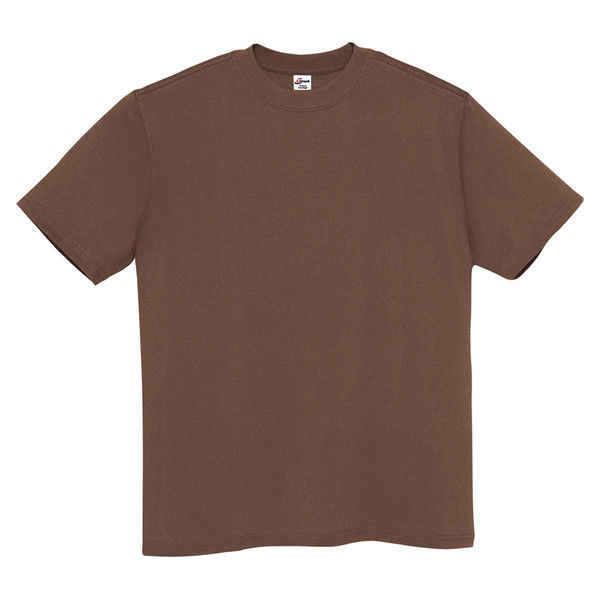 アイトス Tシャツ（男女兼用） MT180 チョコレート S 1袋（10枚組）（直送品）