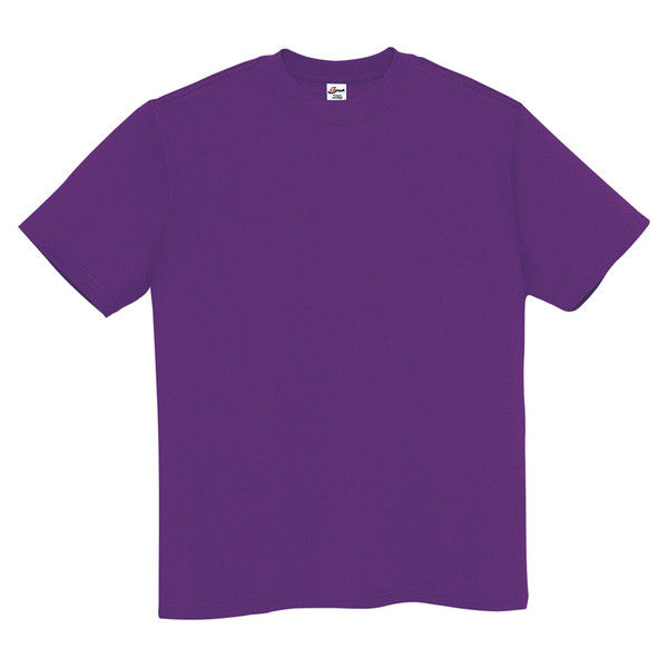 アイトス Tシャツ（男女兼用） MT180 パープル M 1袋（10枚組）（直送品）