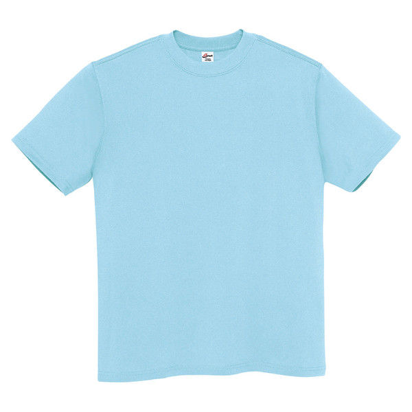 アイトス Tシャツ（男女兼用） MT180 ベビーブルー 5L 1袋（10枚組）（直送品）