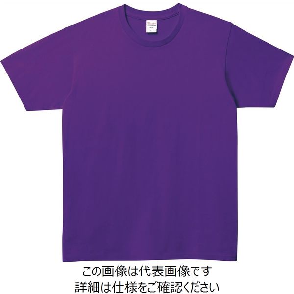 トムス 5.0オンスベーシックTシャツ パープル XS 00086-DMT-014-XS 1セット(5枚)（直送品）