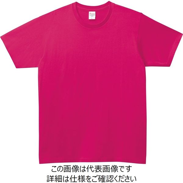 トムス 5.0オンスレディースベーシックTシャツ ホットピンク WM 00086-DMT-146-WM 1セット(5枚)（直送品）