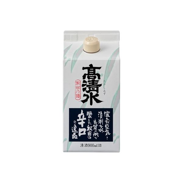 秋田酒類製造 高清水 辛口 パック 900ml x1 7031941 1箱(1入)（直送品）