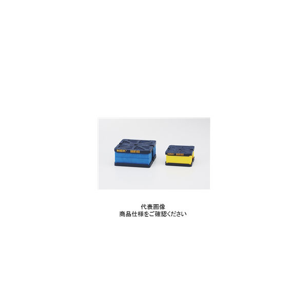 ナベヤ ビルトイン防振マウント(中量型) BBM50D013BB 1セット(4個)（直送品）