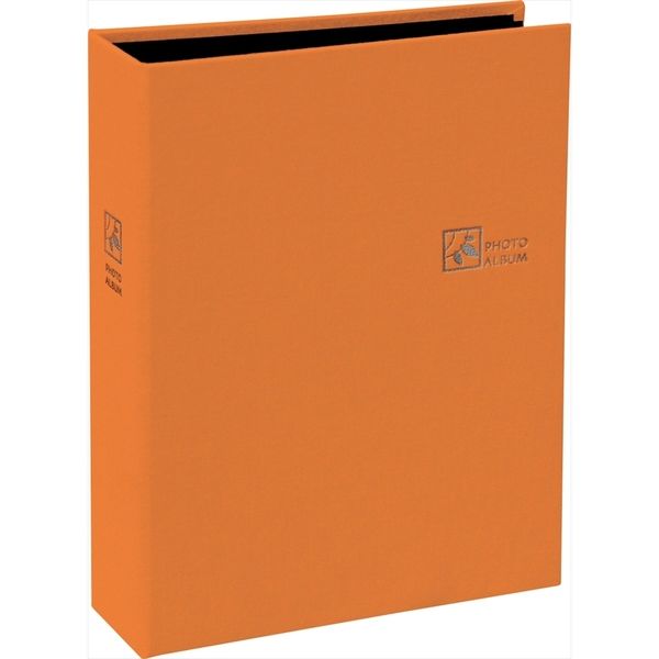 ナカバヤシ セラピーカラーポケット アルバム Ｌ判２段 160枚 オレンジ TCPK-L-160-RO 1冊（直送品）