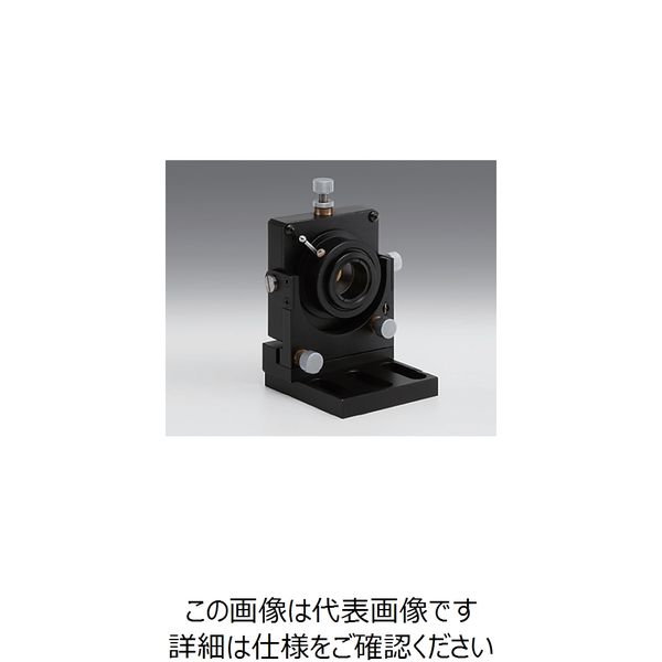 3軸・5軸レンズホルダー（プレートタイプ） 適応素子サイズφ25mm 適応素子厚さ0～28mm ALHN-25-3 61-6991-38（直送品）