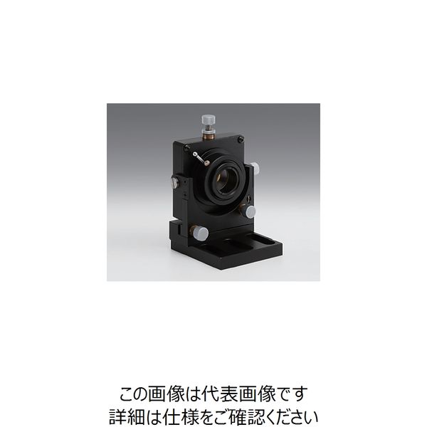 3軸・5軸レンズホルダー（プレートタイプ） 適応素子サイズφ25.4mm 適応素子厚さ0～28mm ALHN-25.4-3 61-6991-39（直送品）