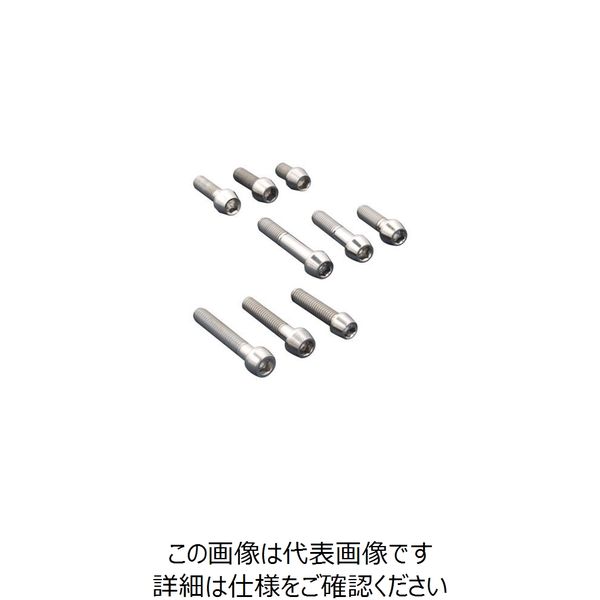 JP Moto-Mart テーパーキャップ チタンボルト M10x25xP1.5 1PC TCT1025（直送品）