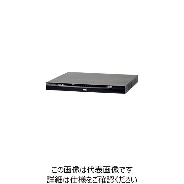 IP-KVMスイッチ 1ローカル/2リモートアクセス/24ポート/カテゴリ5e（バーチャルメディア対応、1，920×1，200） 115-2765（直送品）
