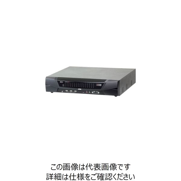 IP-KVMスイッチ 1ローカル/4リモート アクセス/64ポート/カテゴリ5e（バーチャルメディア対応、1920×1200） 115-2771（直送品）