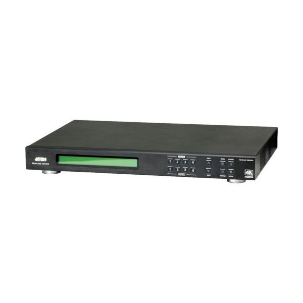 ATEN マトリックスビデオ切替器 HDMI / 4入力 4出力 ビデオウォール 4K対応 VM6404H 1台 115-2240（直送品）