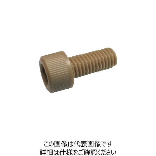 コノエ 六角穴付きボルト PEEK M5×10 CS-PEEK-510 1セット(4本) 255-5757（直送品）