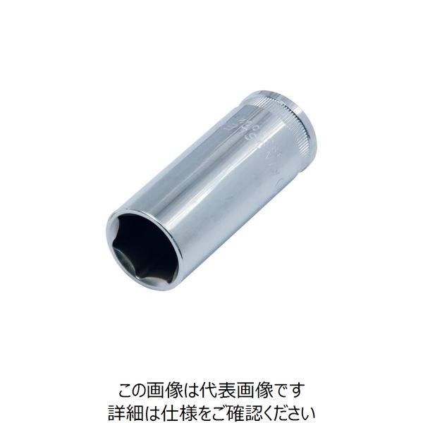 ライト精機 リンク 9.5 ディープソケット 6角 8.0mm DS9506080 1個 259-0063（直送品）