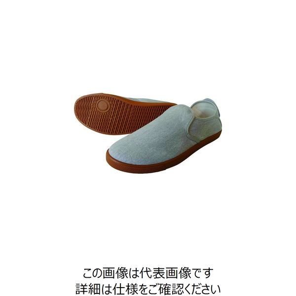 喜多 かかとが踏める作業靴 DK230 グレー 28.0 DK230-GRY-28.0 1足 217-1205（直送品）