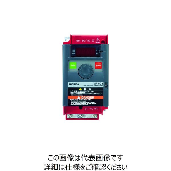 東芝産業機器システム 東芝 インバータnc3シリーズ VFNC3S-1001P 1台 153-8179（直送品）