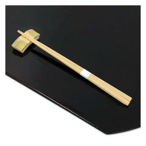 アステップ 最高級箸「持て成し箸」 竹一番 先細帯付　23.5cm 211 1セット（100膳：25膳×4）