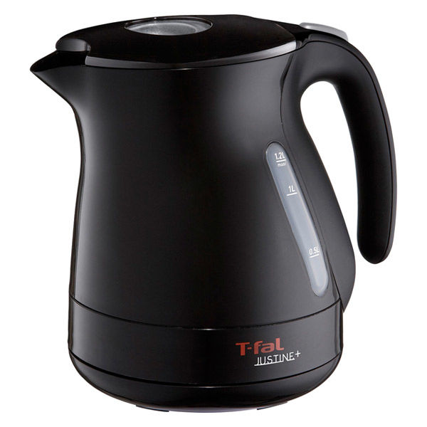 T-fal（ティファール） 電気ケトル ジャスティンプラス カカオブラック 1.2L　コーヒー　紅茶　おしゃれ　大容量