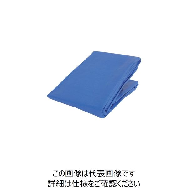 ユタカメイク #3000 ブルーシート 2.7m×5.4m BLZ-08 1セット(14枚) 118-0781（直送品）