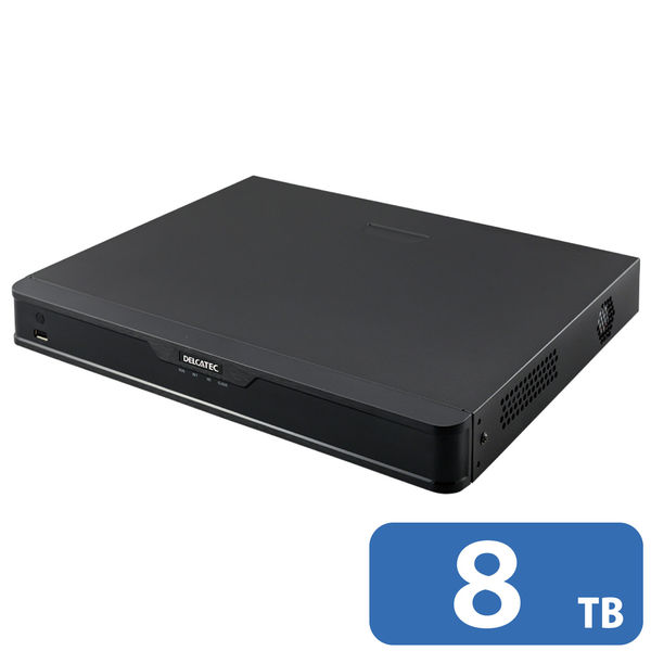 DXアンテナ ネットワークレコーダー 8ch対応 8TB CNE3R881（直送品）