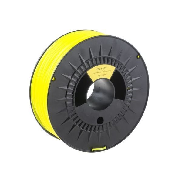 アールエスコンポーネンツ RS PRO 3Dプリンタ用フィラメント 蛍光イエロー PLA 832-0305 1個(直送品)